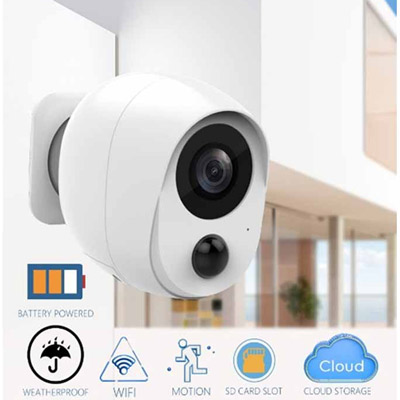 Camera Wifi dùng pin 2MP VANTECH VP-B7300PIR