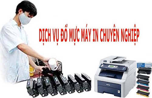 Đổ mực máy in Brother DCP-1511 (Hộp mực TN - 1010)