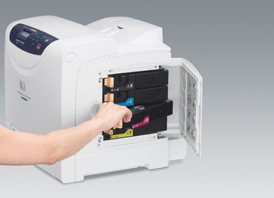 Đổ mực máy in laser màu HP