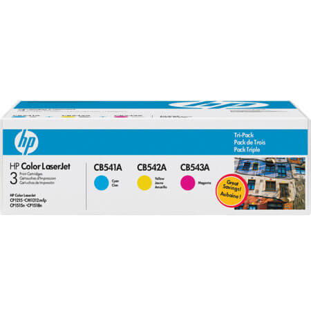 Hộp mực in laser màu HP 125A (xanh) dùng cho máy HP Color CP1215, CP1515, CM1312