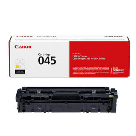 Hộp mực màu Canon 045Y (vàng) dùng cho máy LBP 611Cn, 613Cdw, MF631Cn, 633Cdw, 635Cx