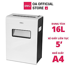 Máy hủy tài liệu số Deli 9900