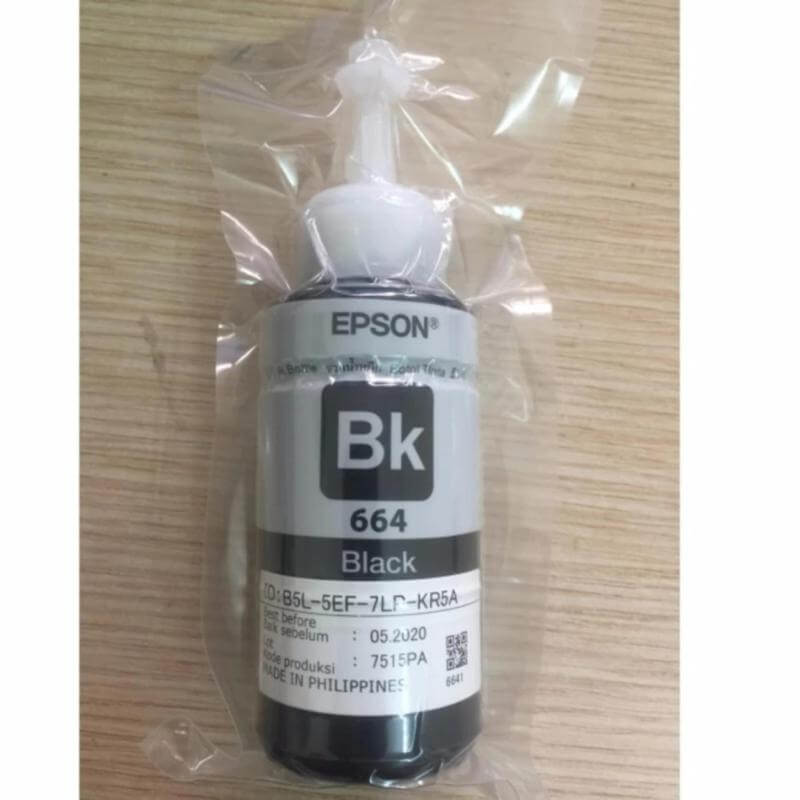 Mực in Epson T6641 (đen) cho máy L110, L120, L220, L300, L310, L360, L365, L1300
