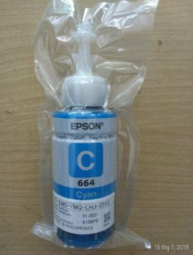 Mực in Epson T6642 (xanh) cho máy L110, L120, L220, L300, L310, L360, L365, L1300