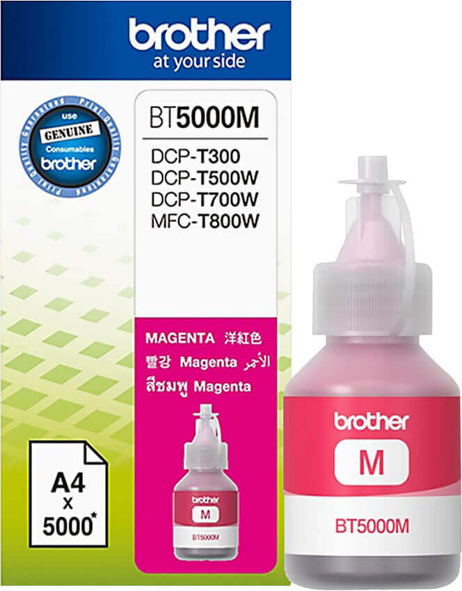 Mực in phun Brother BT5000M (đỏ) dùng cho máy DCP-T300, T700w, T500w, MFC-T800w