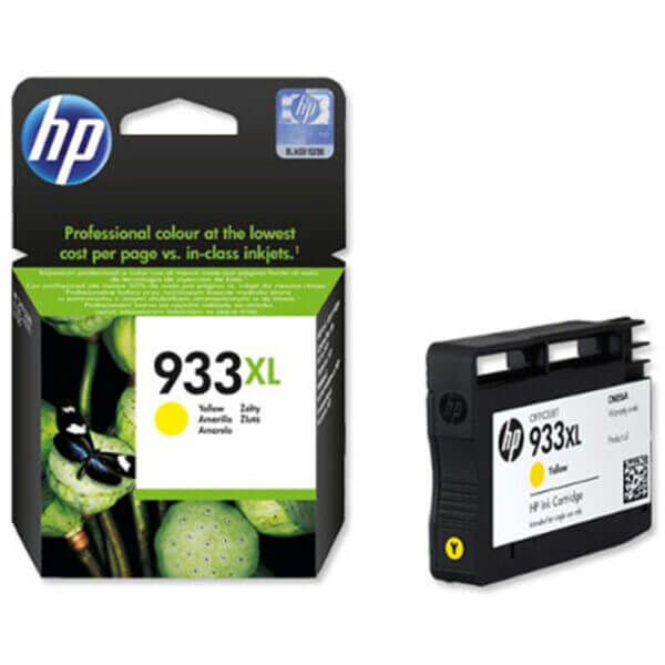Mực in phun màu HP 933XL (vàng) dùng cho máy HP OfficeJet 6100, 7110, 7610, 7612