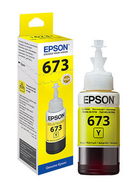 Mực in phun màu vàng Epson 673Y (Epson T6734 Yellow Ink Cartridge)