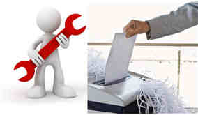 Sửa máy hủy tài liệu, sửa máy hủy giấy khu vực Sài Đồng, Long Biên