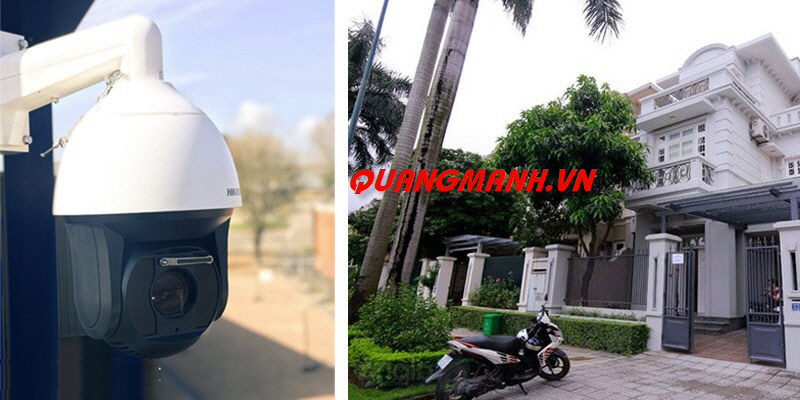 Giải pháp lắp đặt Camera cho biệt thự