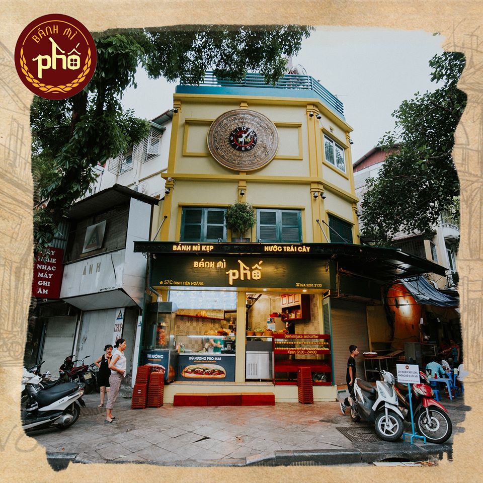 Hệ thống Camera chuỗi cửa hàng Bánh Mỳ Phố - 57 Đinh Tiên Hoàng, Hà Nội