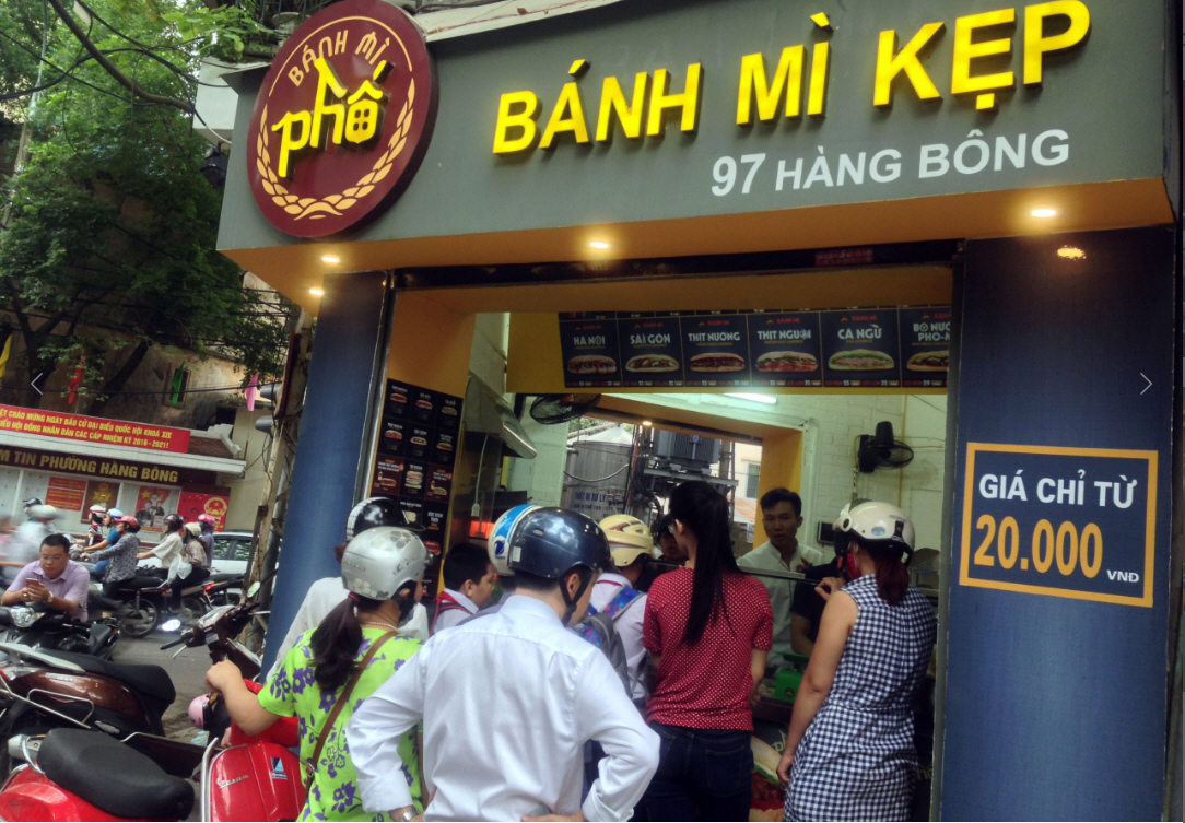 Hệ thống Camera chuỗi cửa hàng Bánh Mỳ Phố - 97 Hàng Bông, Hà Nội