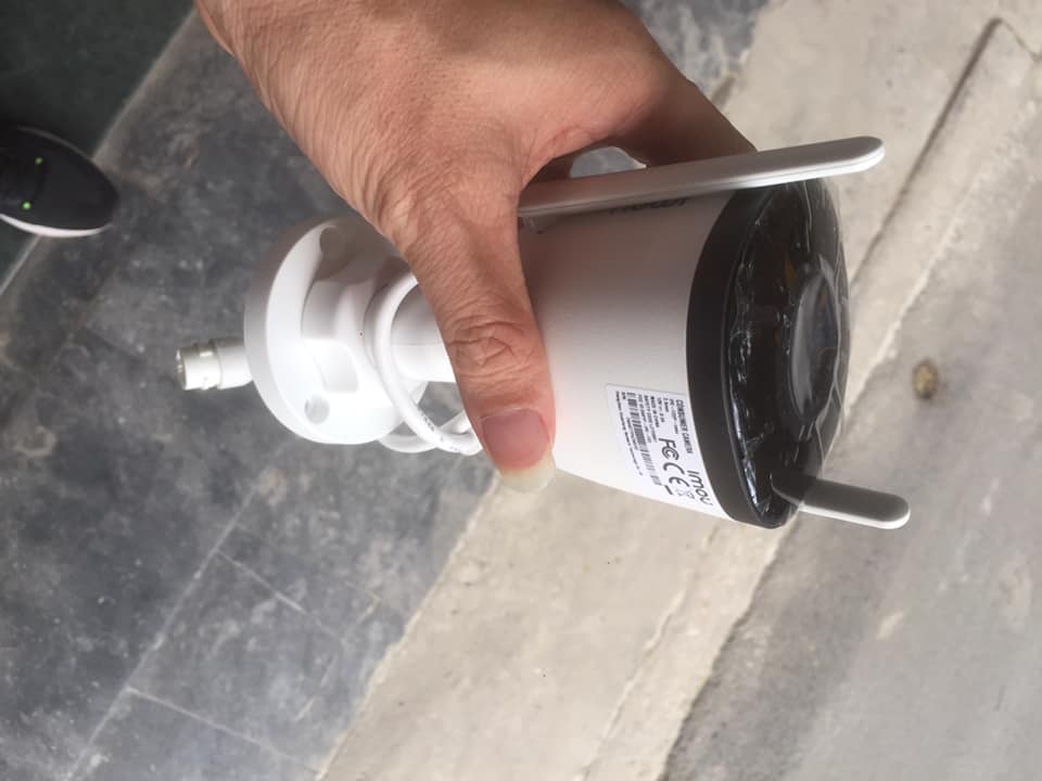 Lắp đặt 2 mắt camera Imou không tại R3A royalcity, Hà Nội